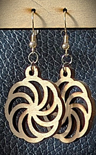 Boucles en forme de rosace