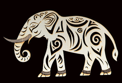 Elephant décoratif