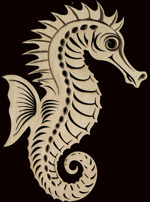 Hippocampe décoratif
